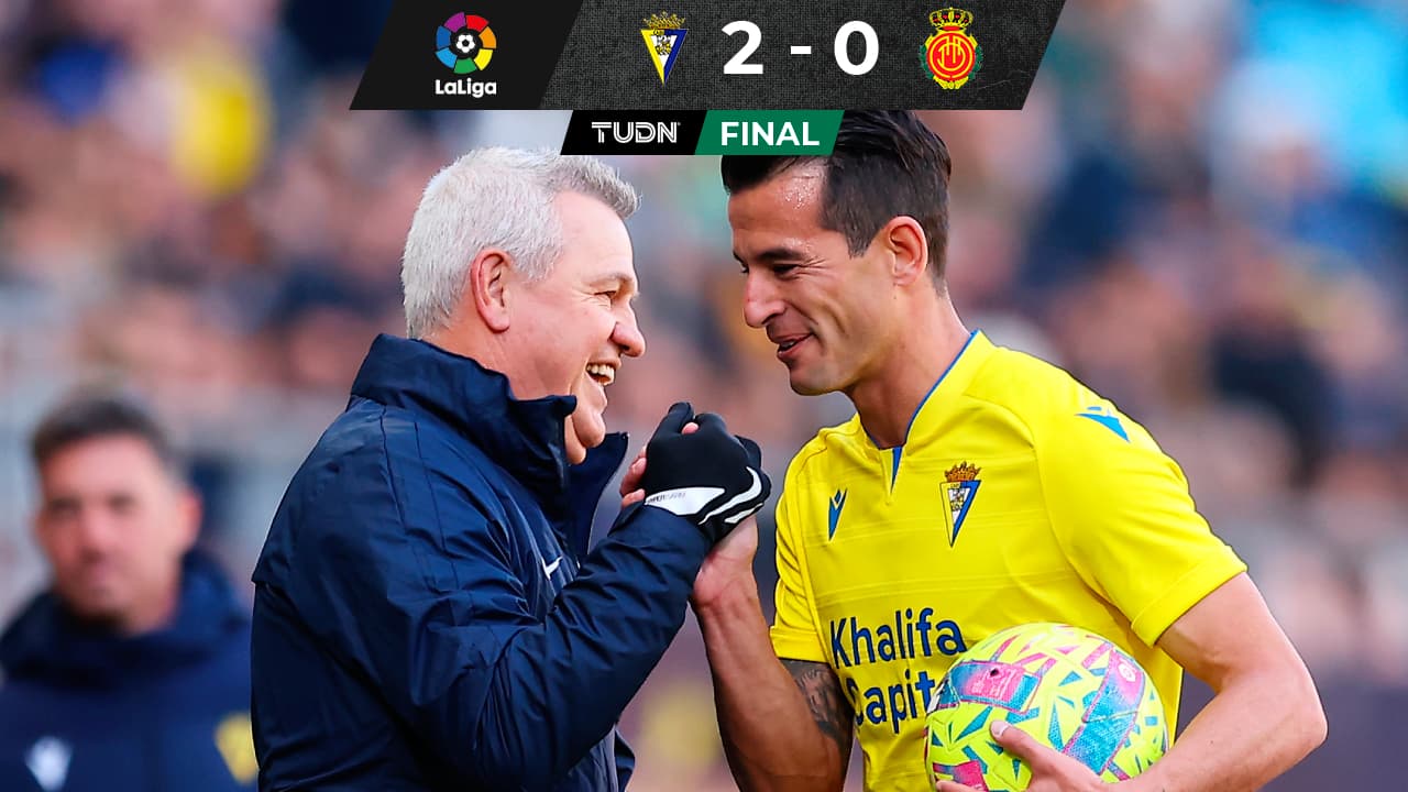 Mallorca de Javier Aguirre cae ante el Cádiz previo a un calendario complicado