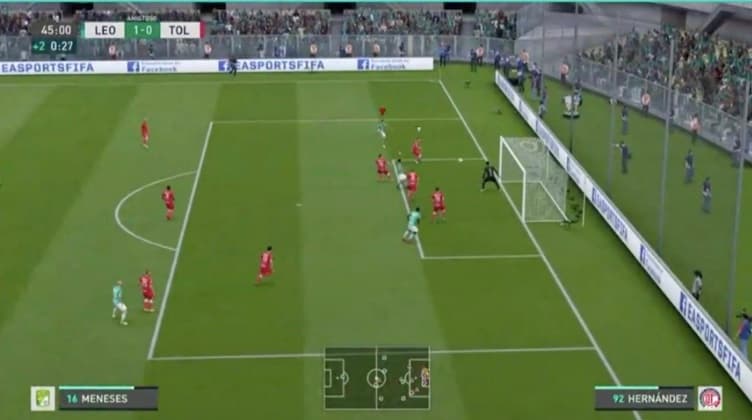 Con un control total desde el inicio del partido, Nicolás Sosa logra vencer al Toluca de Felipe Pardo y se enfrentarán a la Águilas del América en la final de la eLiga MX.