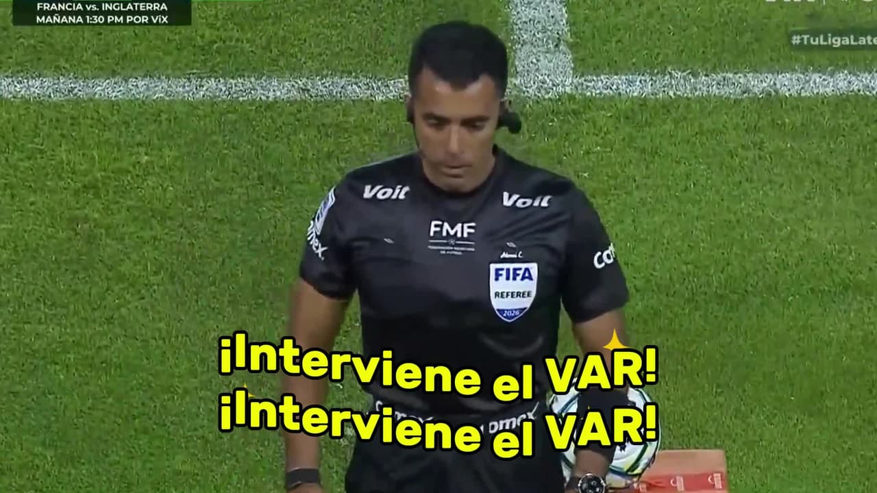 ¡Interviene el VAR en está jugada en contra de Atlético San Luis!
