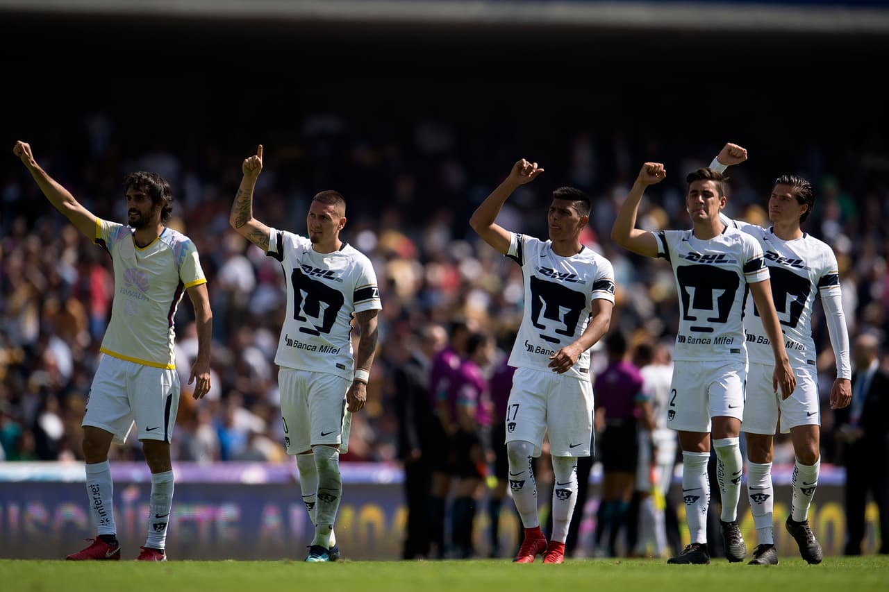Pumas es el líder de Clausura 2018 con 14 puntos luego de cuatro victorias y dos empates, lo que le da un amplio margen de maniobra al equipo felino.