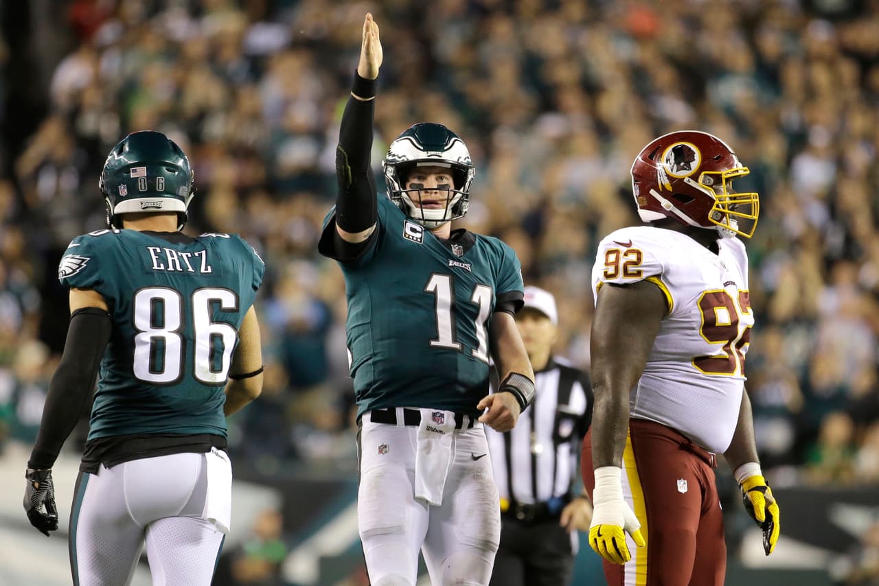 Philadelphia se impone a Washington y se instala en lo más alto de la NFL