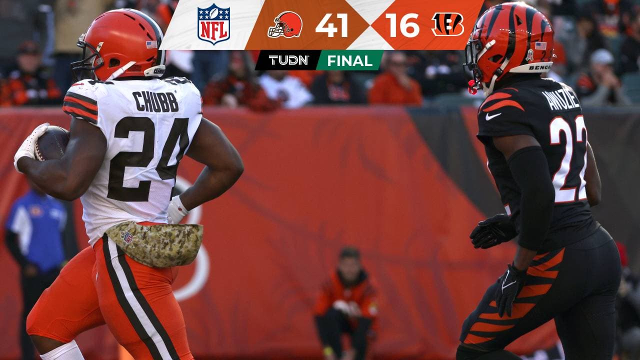 Browns se olvida de OBJ y borra a los Bengals de Joe Burrow