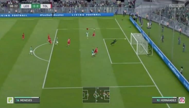 Con un control total desde el inicio del partido, Nicolás Sosa logra vencer al Toluca de Felipe Pardo y se enfrentarán a la Águilas del América en la final de la eLiga MX.