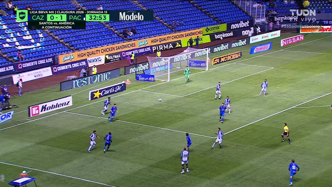 ¡TIRO ATAJADO! disparo por Jeremy Márquez.