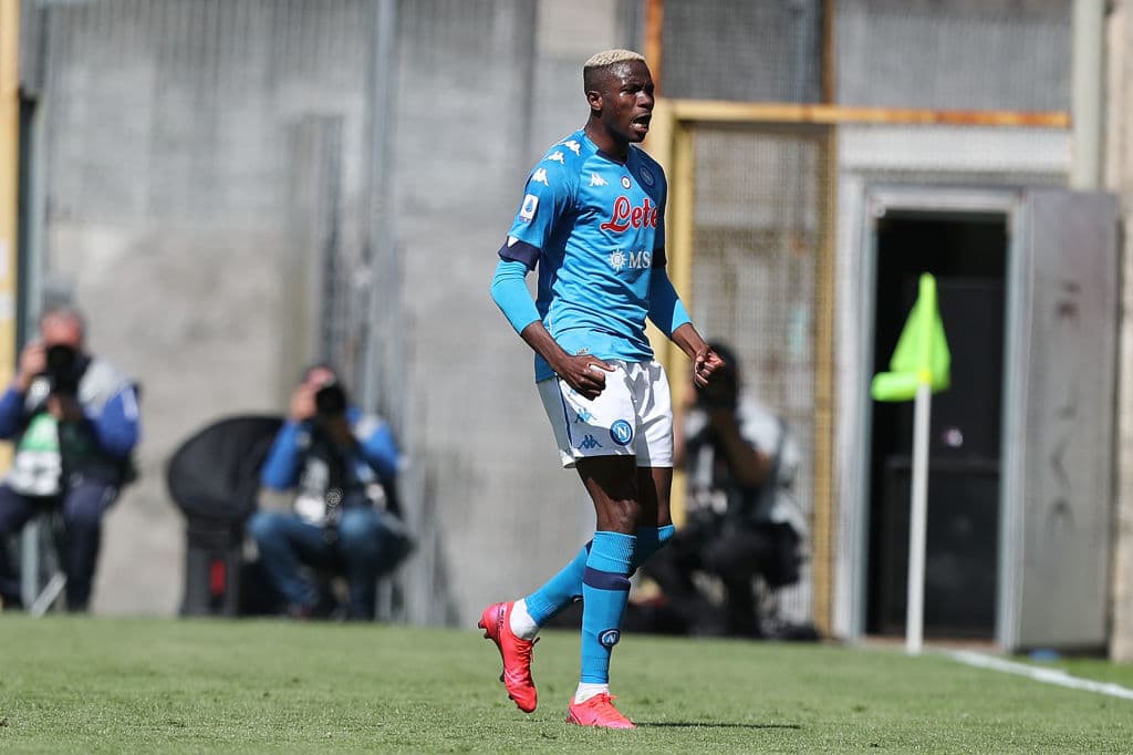 El doblete de Victor Osimhen, gol de Piotr Zielinski y gol de Hirving Lozano, Napoli le hace la diablura al Spezia y los vencen 1-4.