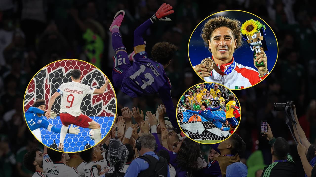 Guillermo Ochoa y sus cinco mejores momentos con México