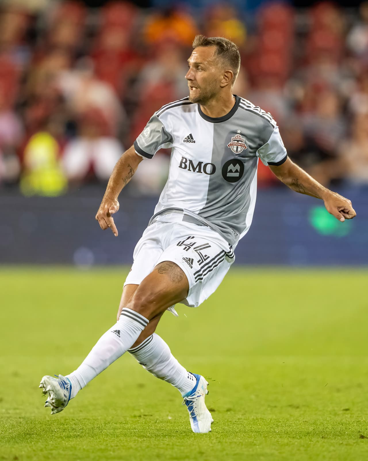 Domenico Criscito jugó el último semestre de 2022 como jugador de Toronto FC, antes de anunciar su retiro.