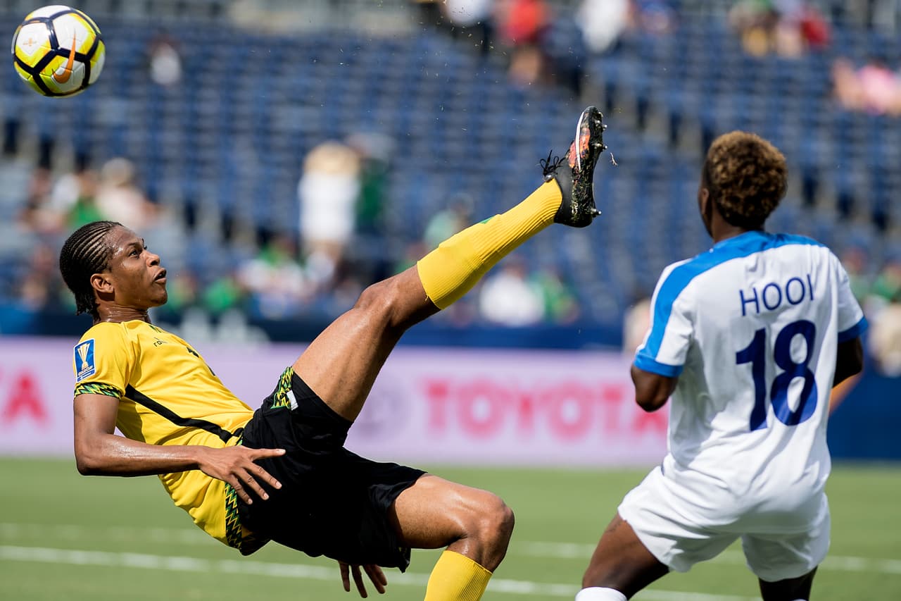 Imagen espectacular desarrollada durante el partido.