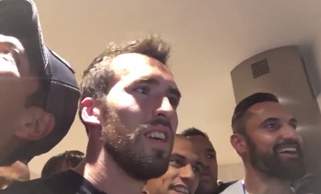 Festejos en casa de Vardy