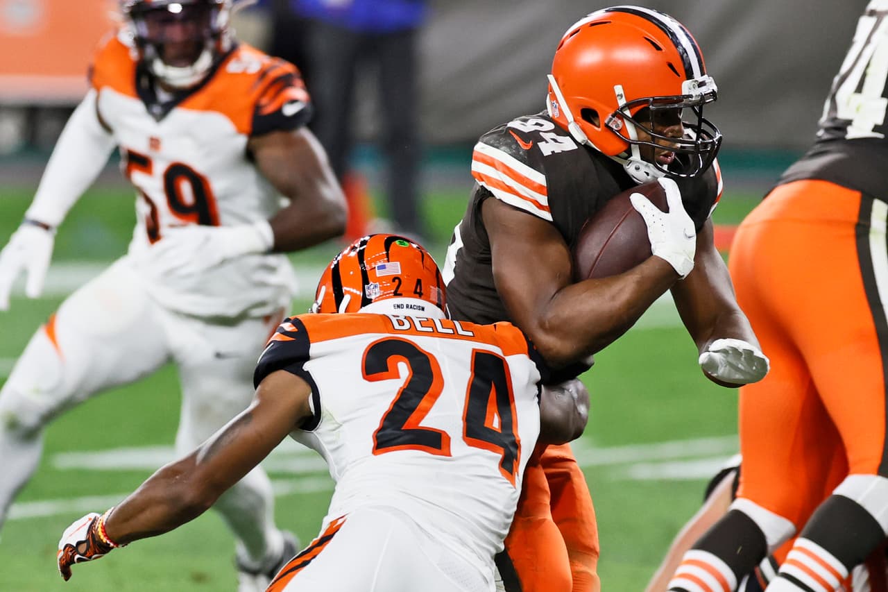 Los Cincinnati Bengals se quedan cortos y caen 30 - 35 frente a los Cleveland Browns.