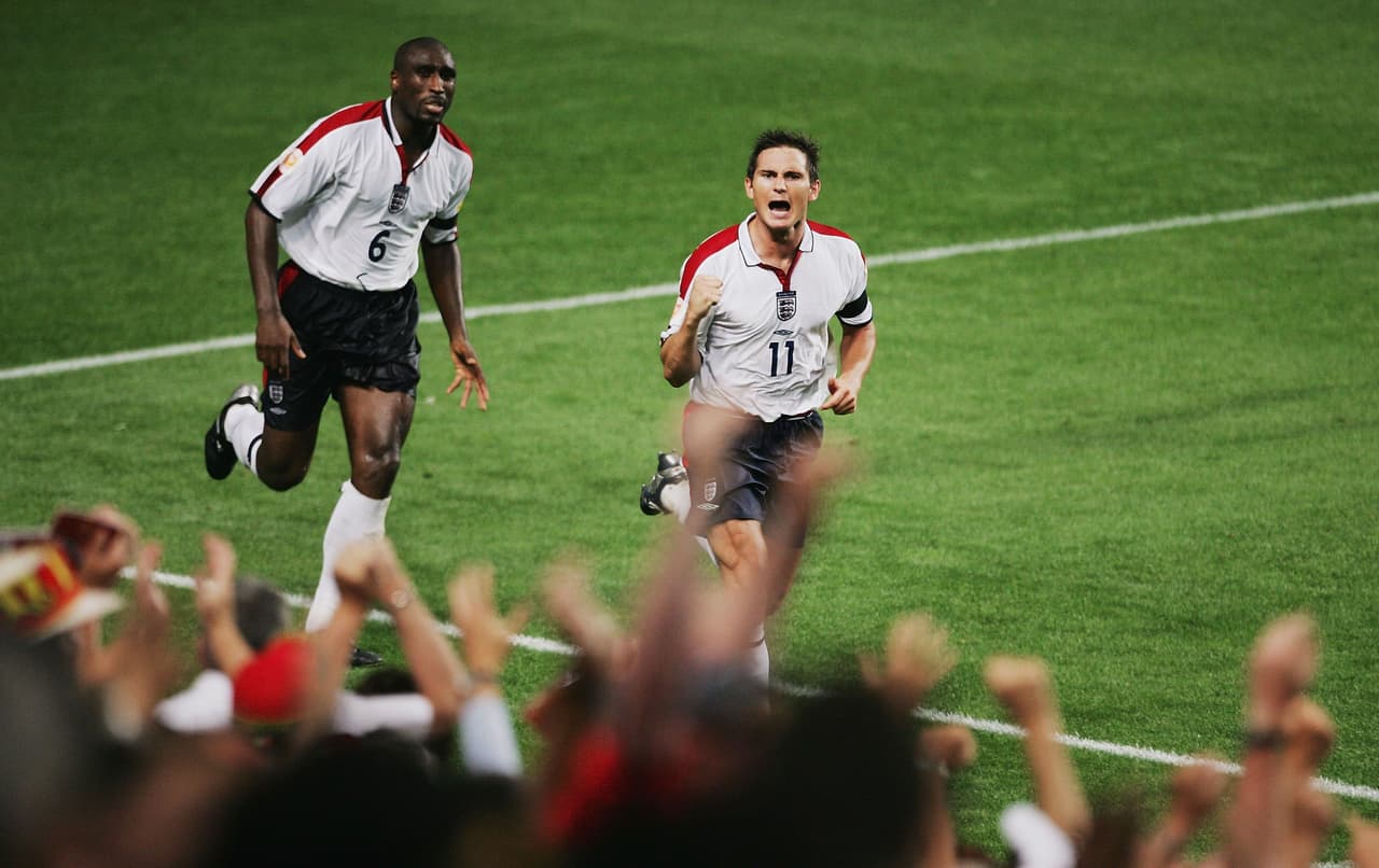 Lampard solo participó en una Eurocopa con Inglaterra, en 2004, cuando el equipo llegó hasta semifinales en Portugal.