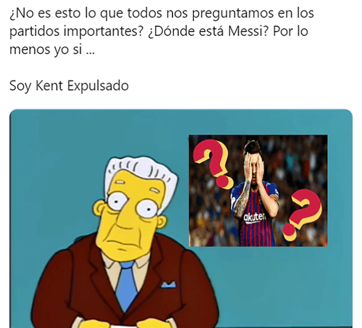Los memes de El Clásico acabaron con el Barcelona, Messi e inlcuso figuraron Cristiano Ronaldo y Vinicius.