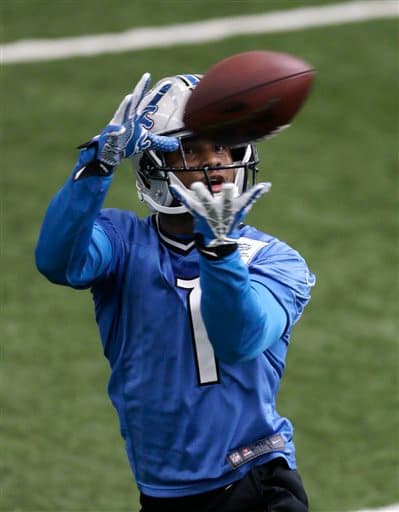 WR Andrew Peacock (AP-NFL).