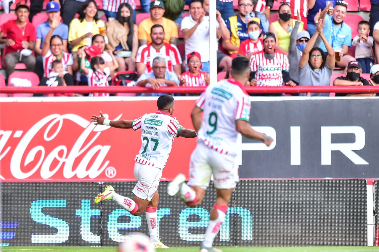 Por parte de Necaxa, Milton Giménez y Rodrigo Aguirre se discutieron con dobletes, mientras que de San Luis, Germán Berterame no se quedó atrás con sus dos goles para maquillar el resultado.