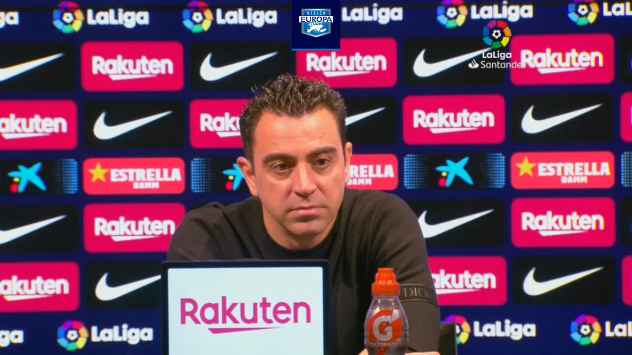 Xavi explota tras derrota del Barcelona y lamenta oportunidad perdida por LaLiga