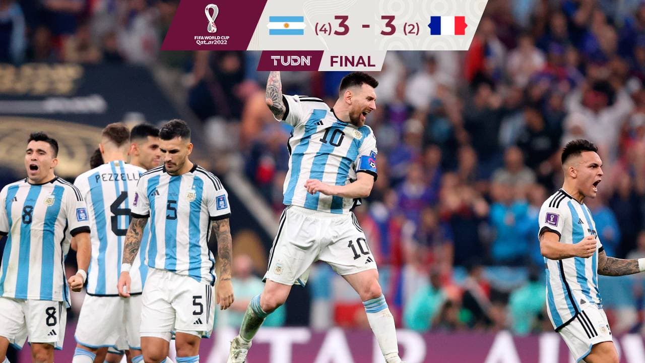 Argentina vs. Francia EN VIVO por el Mundial Qatar 2022: ¡Argentina es campeón del mundo! 