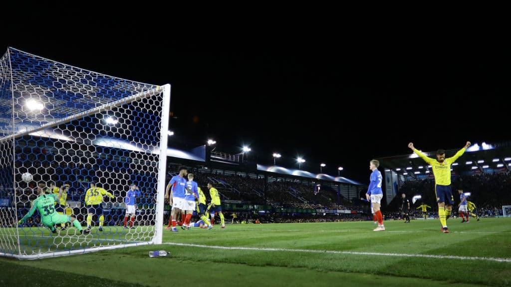 El Arsenal deja en el camino al Portsmouth 0-2 con goles de Papastathopoulos y Nketiah y avanza en la 5ta ronda de la FA Cup.