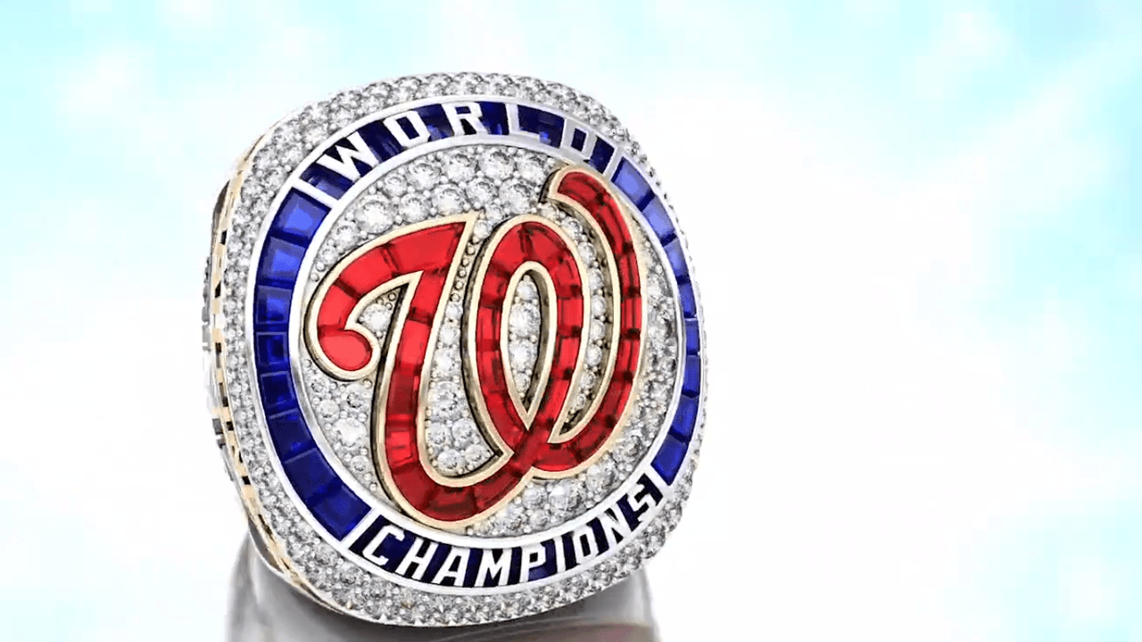 Anillo de los Nationals muestra guiño a Montreal y el 'Baby Shark'