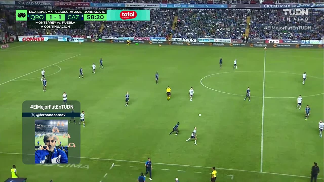 ¡TIRO ATAJADO! disparo por Gabriel Fernández.