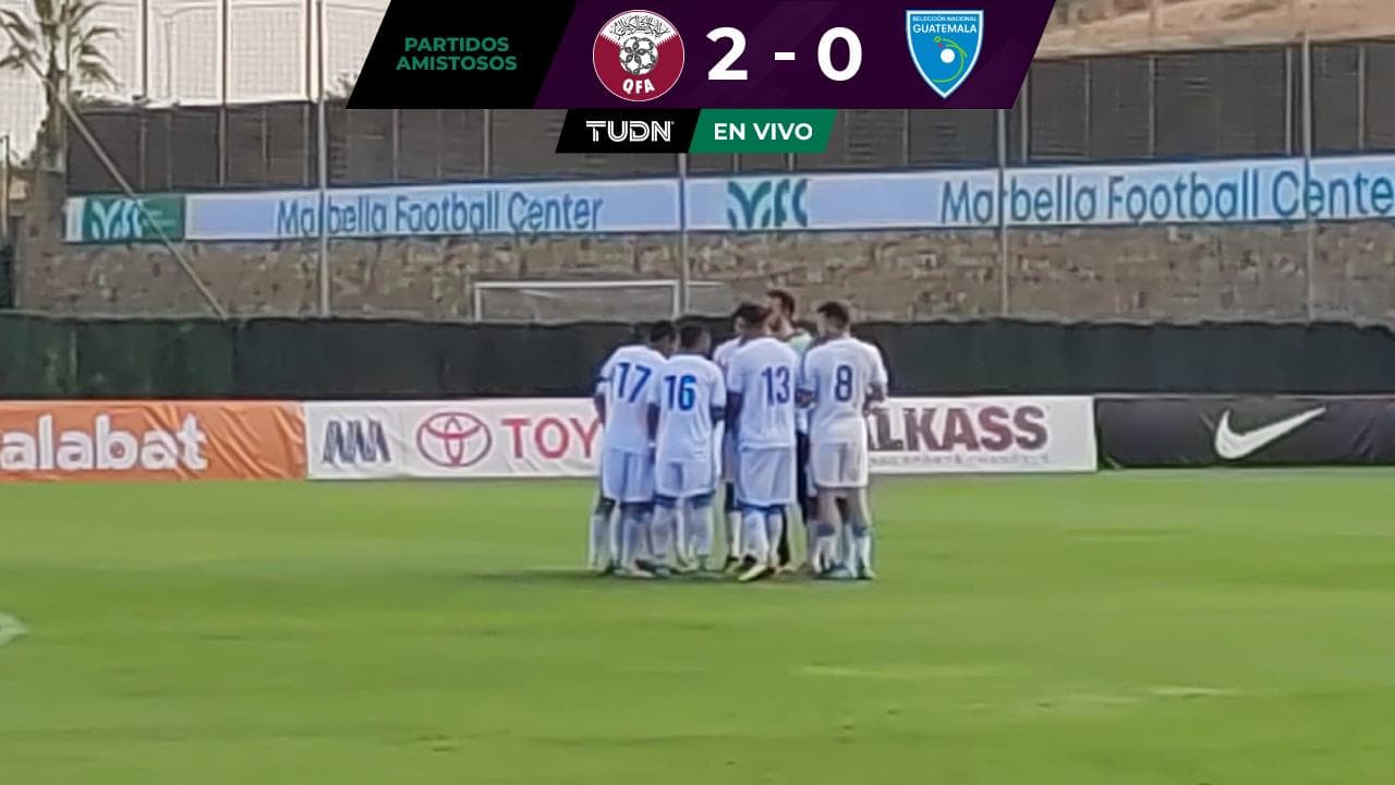 Selección de Qatar doblega a la Guatemala de Luis Fernando Tena en Málaga