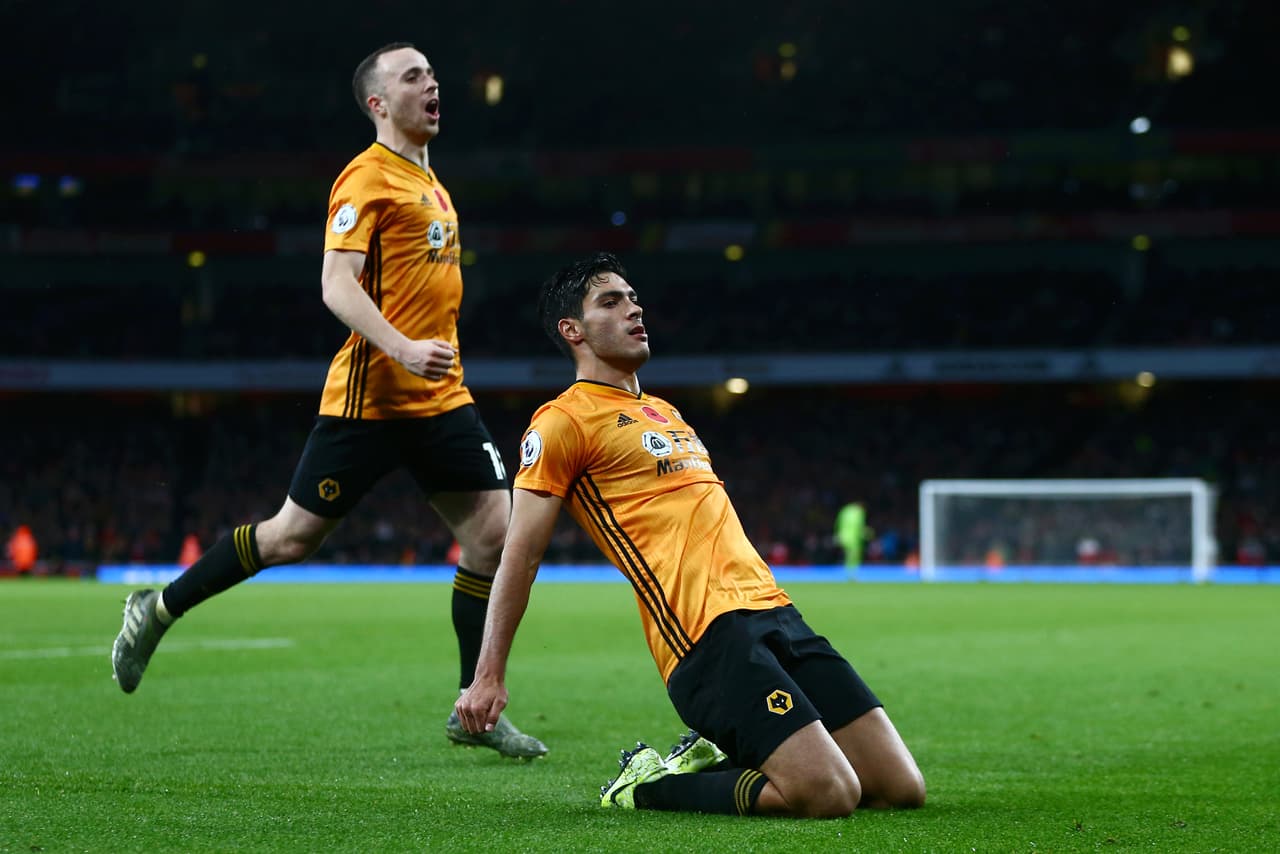 Aubameyang (21’) abrió el marcador y Raúl Alonso Jiménez (76’) empató el encuentro.