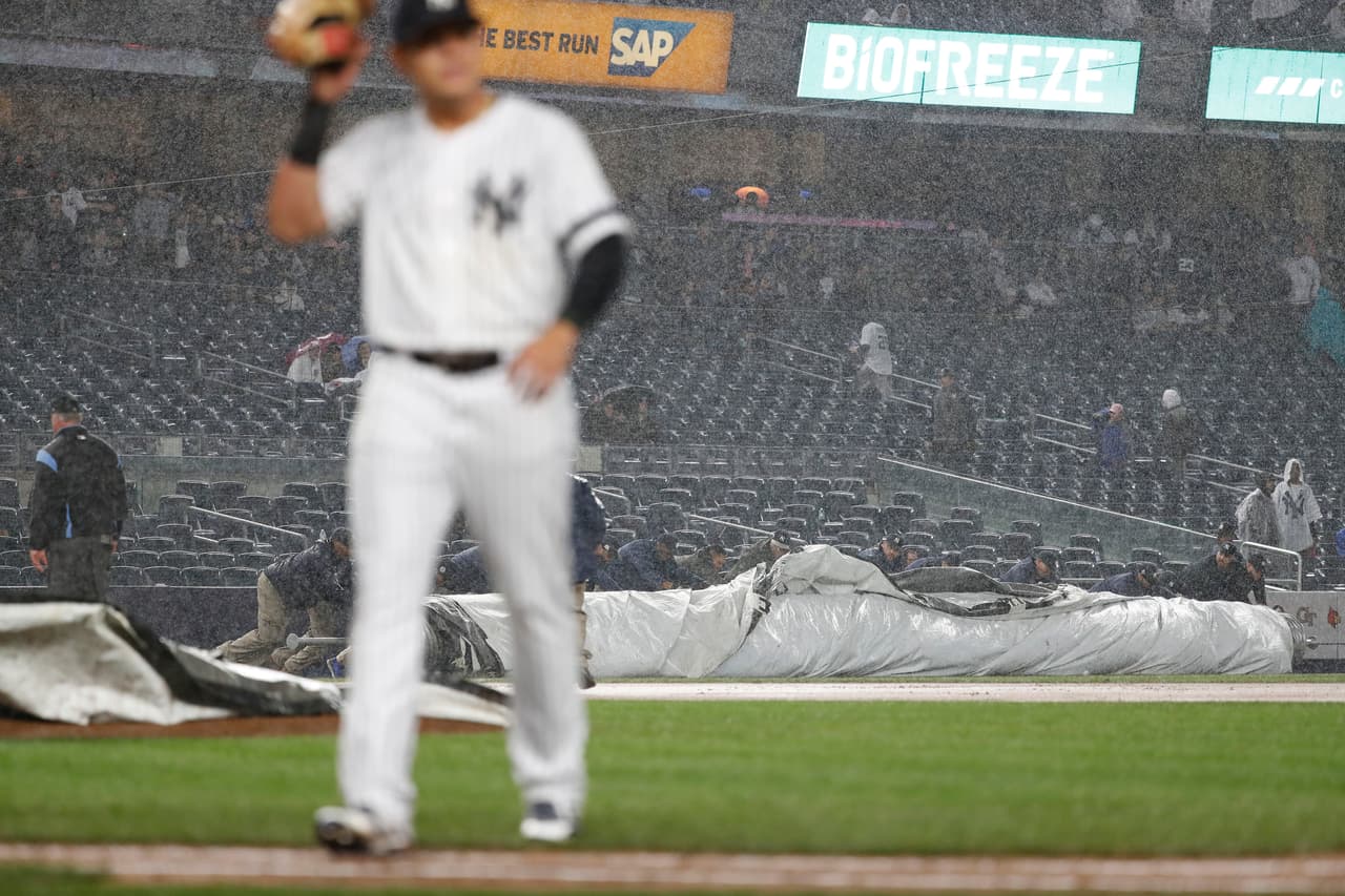 El segundo de la serie se disputará este sábado con la expectativa que el clima mejore y poco a poco los Yankees puedan recuperar a sus lesionados.