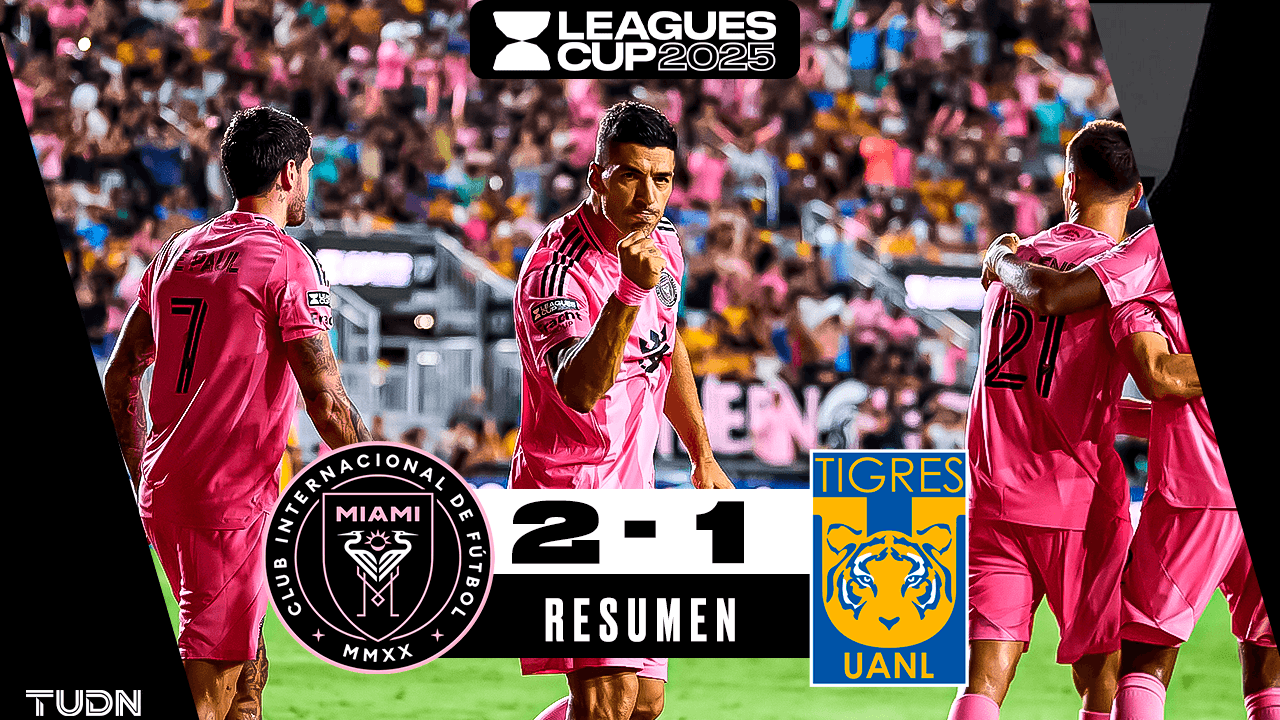 Resumen: Luis Suárez se la aplica a Nahuel con estos goles y elimina a Tigres