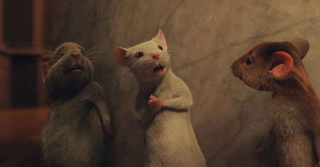 Por supuesto que en esta nueva versión los ratones ya no serán marionetas.