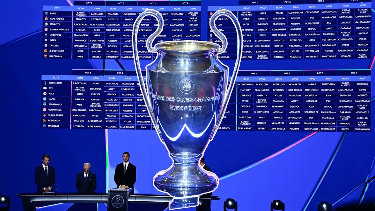 Así puedes ver el sorteo de los playoffs de la Champions League