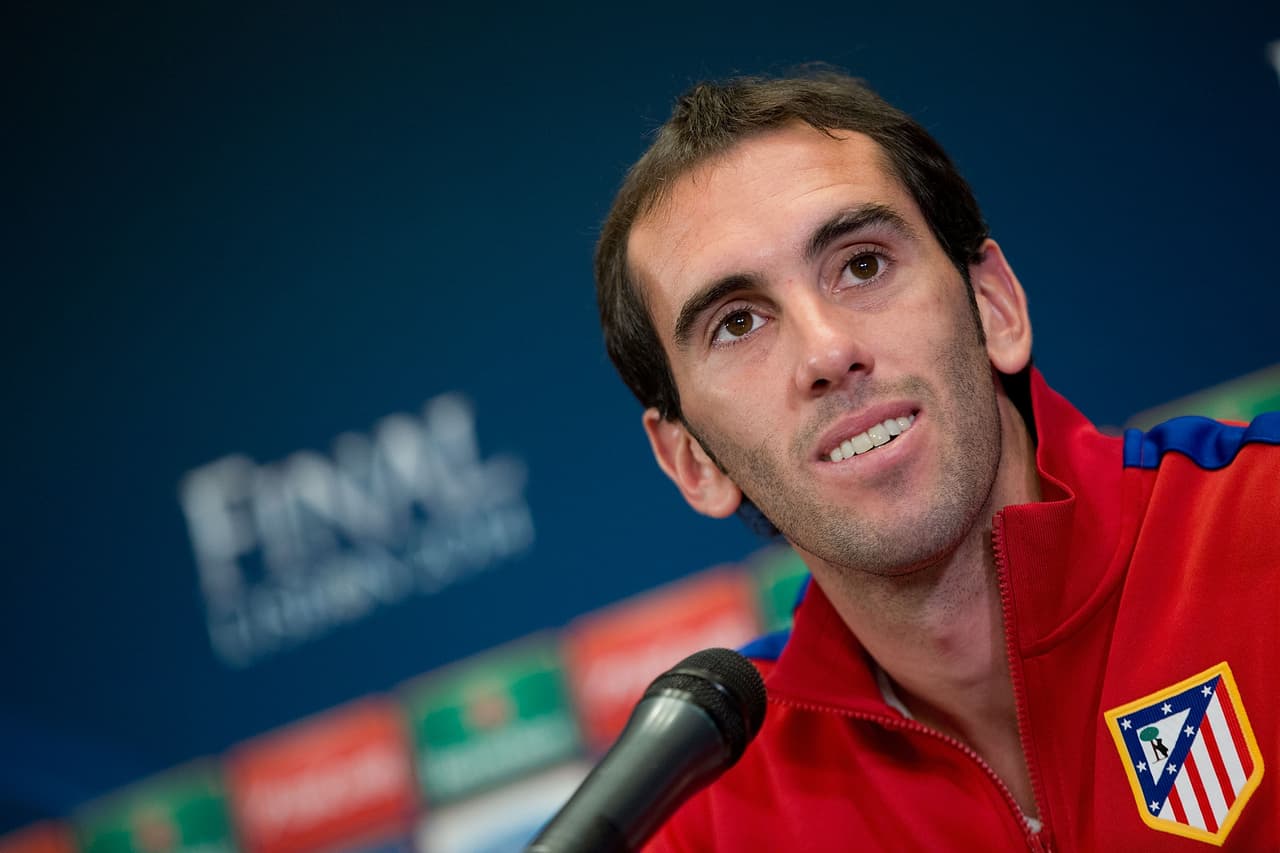 Diego Godín sueña con ganar la Champions League con el Atlético.