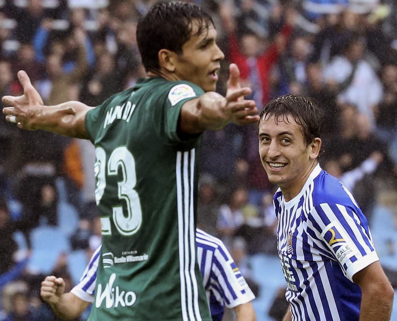 Kevin Rodrigues combinó con él para que marcara su tercer tanto de la temporada en La Liga.