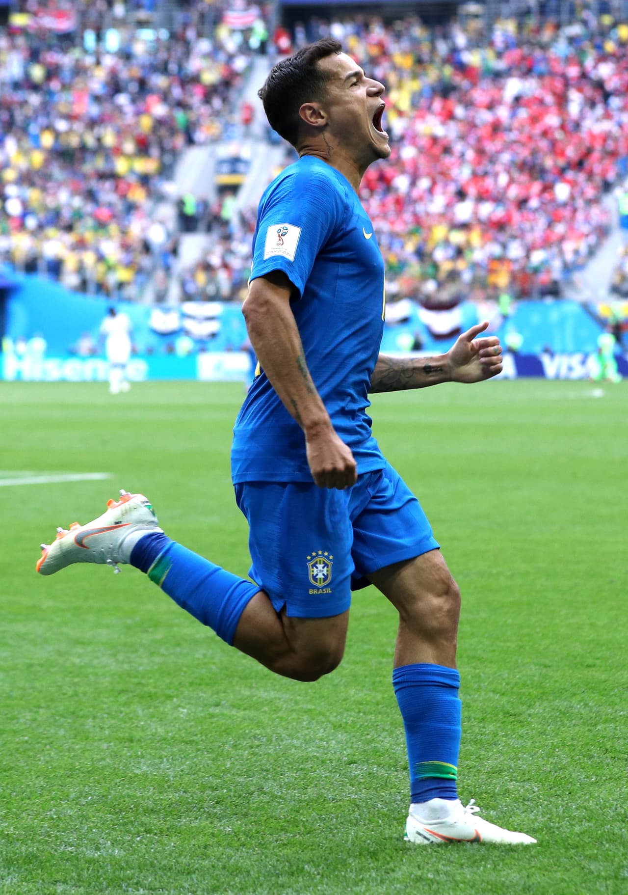 El tanto se convirtió en un alivio para un equipo que tiene a Coutinho como su goleador con dos anotaciones en Rusia 2018.