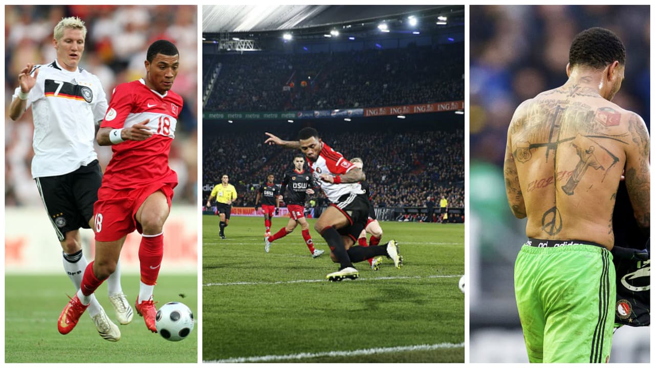 Kazim ha jugado para tantos equipos como tatuajes tiene en la espalda.