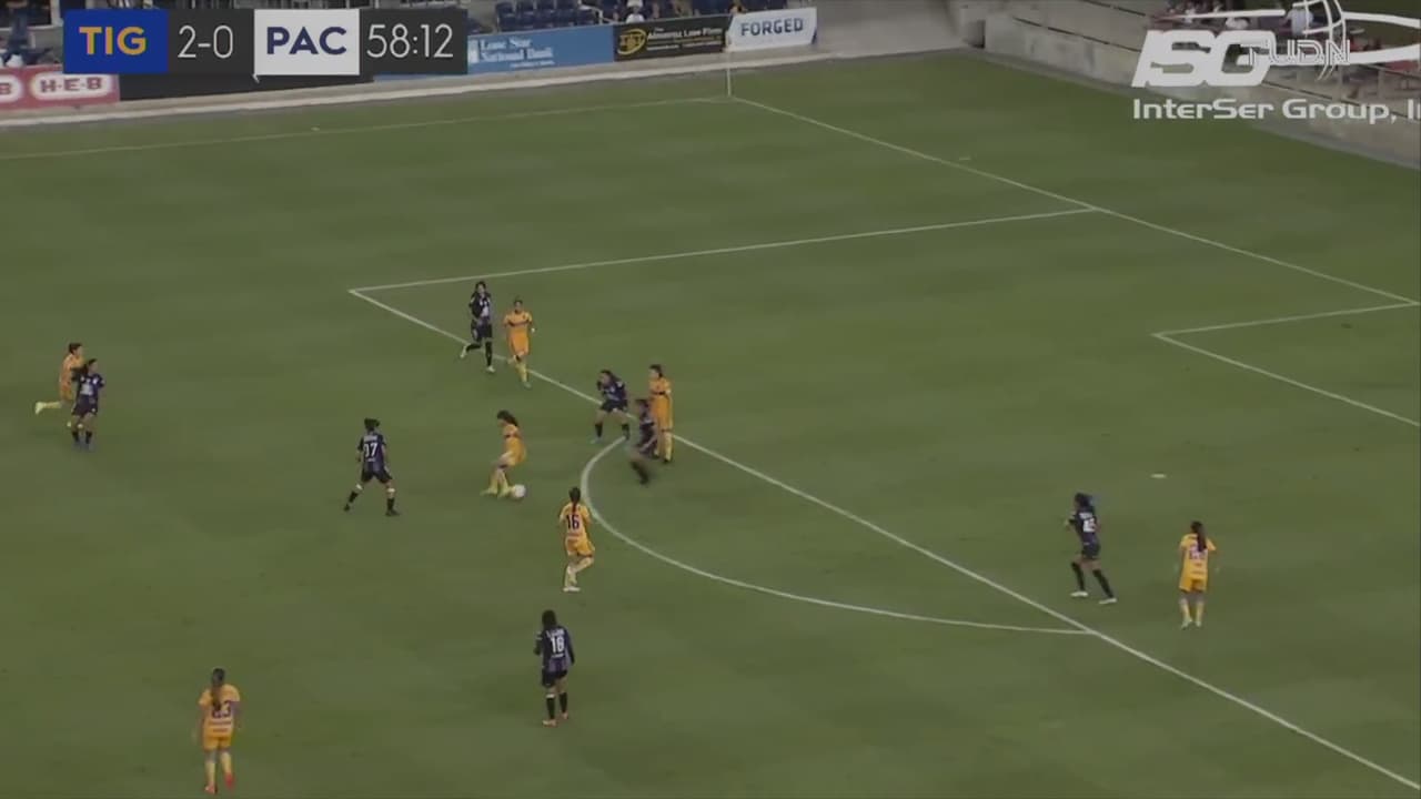 ¡Jugadón de las Amazonas! Fishel asiste de tacón y Belén define el 3-0