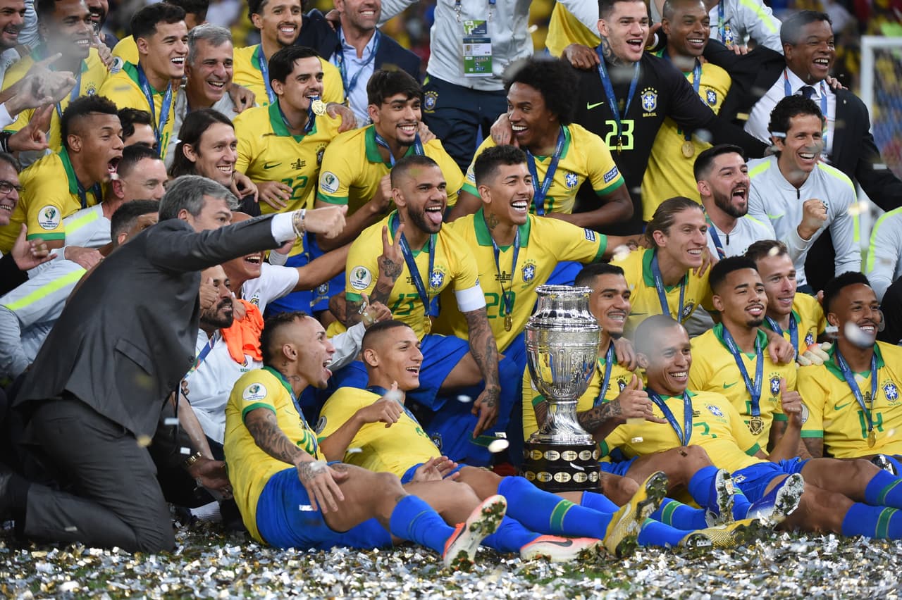 Brasil se quedó con la Copa América en casa, venció a Perú 3-1 y cortó la racha de Chile, que había ganado las últimas dos, incluyendo la Copa América Centenario.