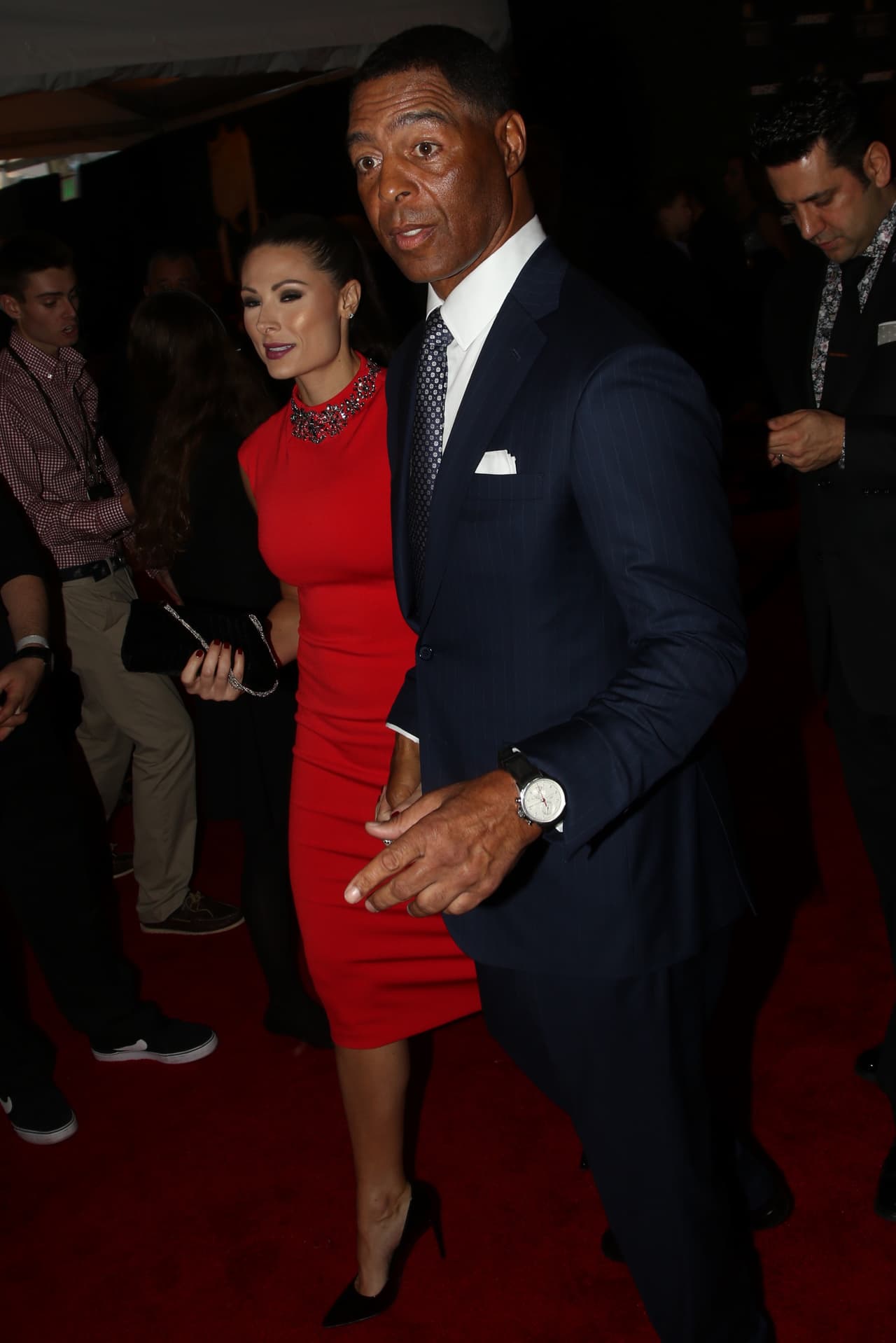 Las personalidades más importantes de la NFL se dieron cita en Santa Clara, California para el NFL Honors, aquí las mejores imágenes de la alfombra roja.