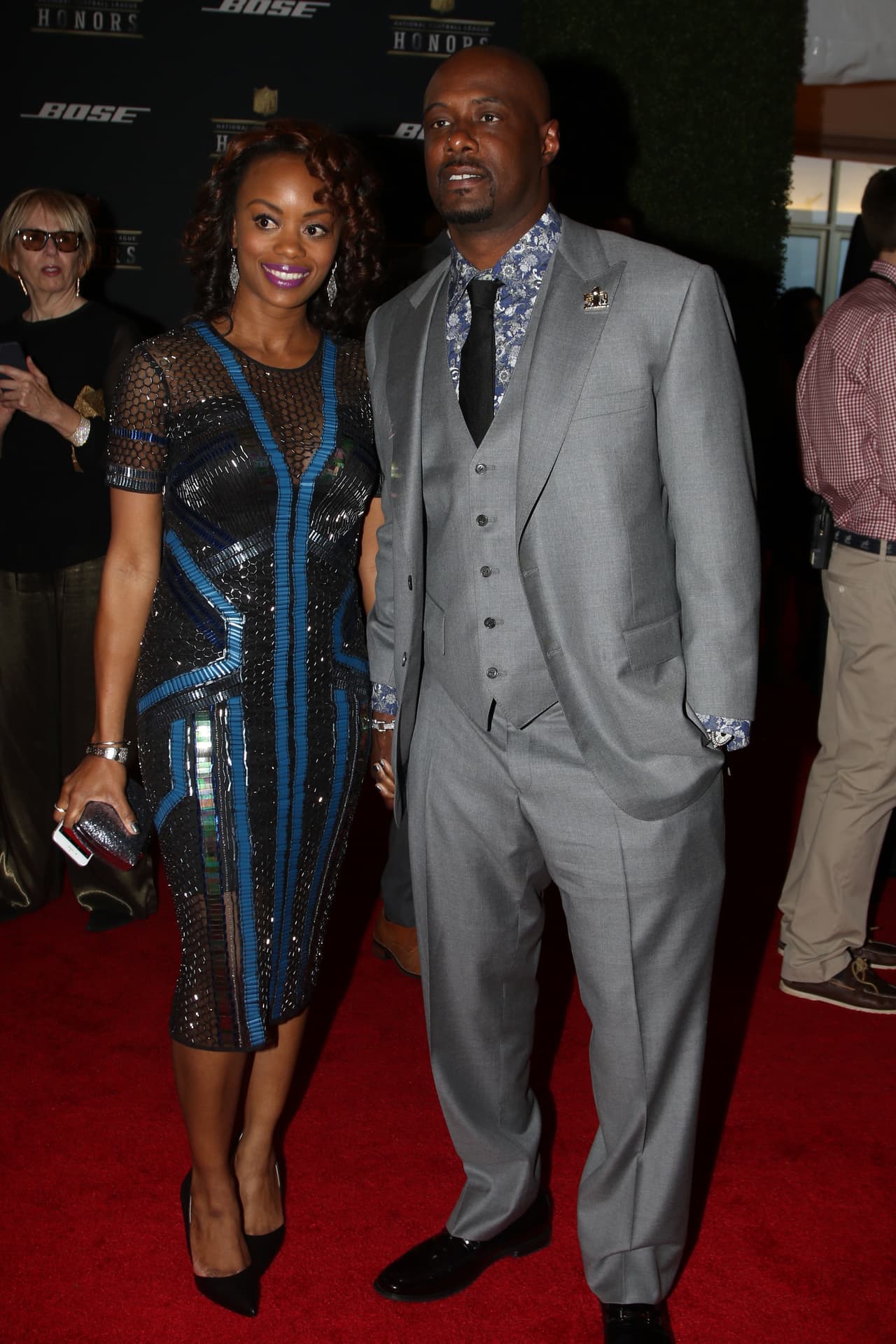 Las personalidades más importantes de la NFL se dieron cita en Santa Clara, California para el NFL Honors, aquí las mejores imágenes de la alfombra roja.