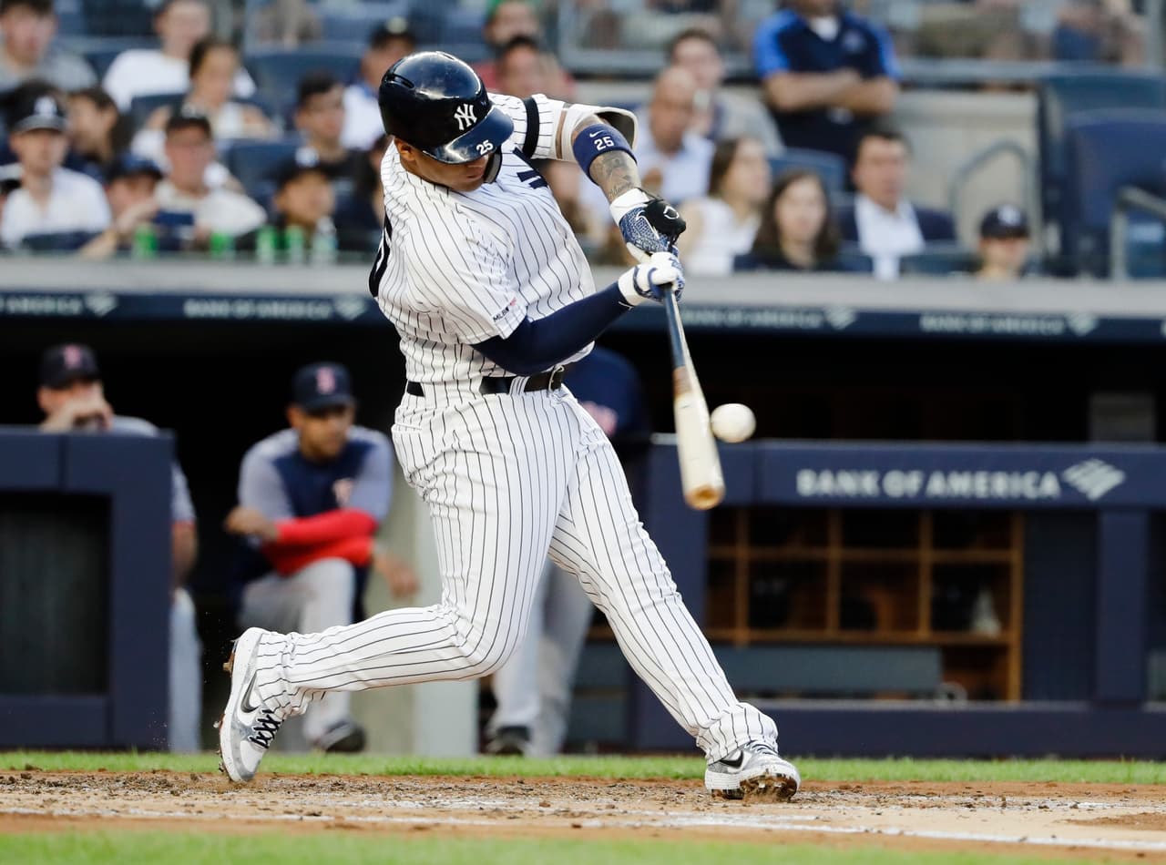 Grand slam y Yankees supera a Red Sox