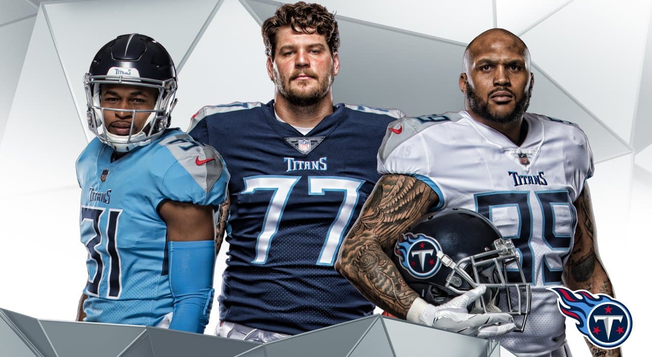 Tennessee Titans renuevan sus uniformes para la temporada 2018