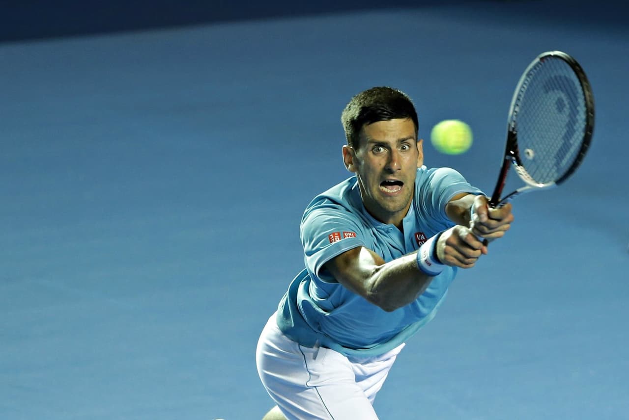 Con algunos aprietos, Djokovic se impone en su debut en Acapulco