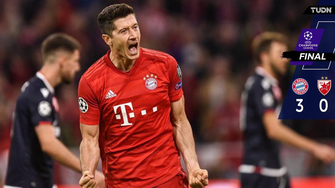 Bayern Múnich golea al Estrella Roja en un debut rocoso