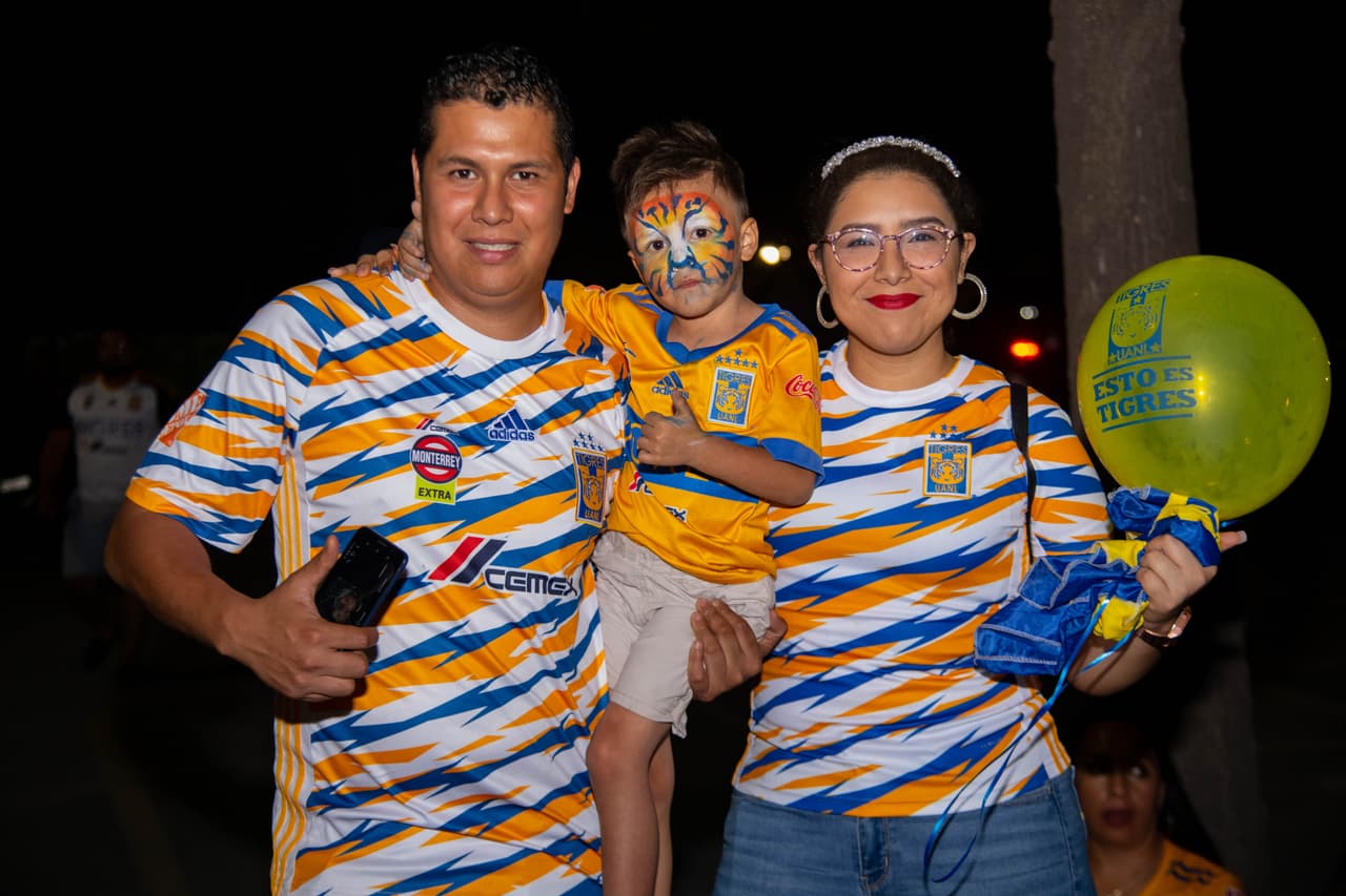 Los fanáticos de Tigres disfrutaron el partido ante León y celebraron la conquista de su séptimo título en la historia de la Liga MX.