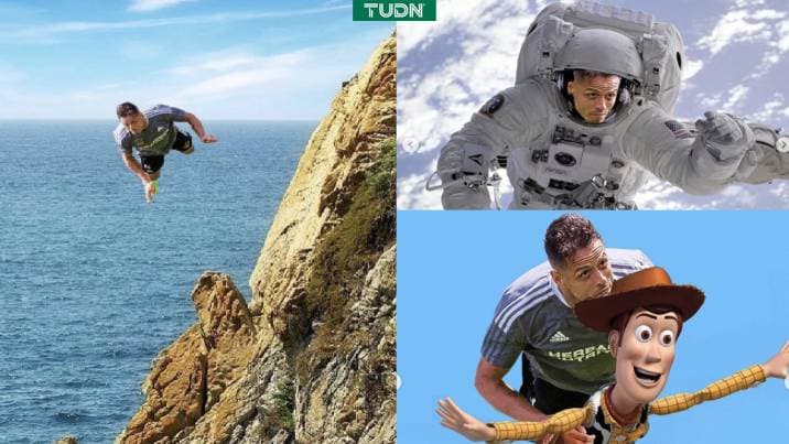 Chicharito Hernández se 'trollea' tras recibir burlas en una foto.