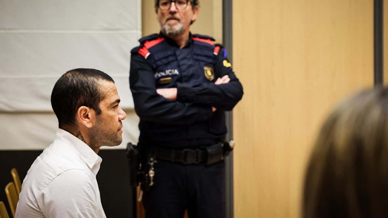 Dani Alves no reunió la fianza y pasará el fin de semana en prisión