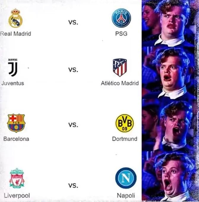 Los mejores memes que nos dejó la Jornada 5 en la Champions League.