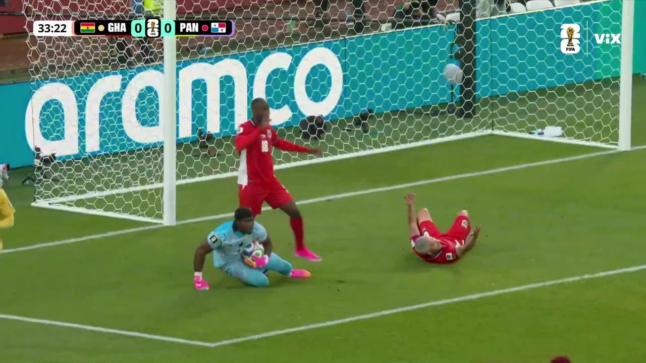 ¿Había falta? La polémica se hace presente en el Ghana vs. Panamá por esto