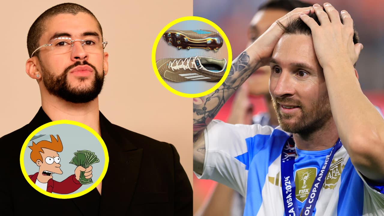 ¡Tremenda colaboración entre Messi y Bad Bunny!