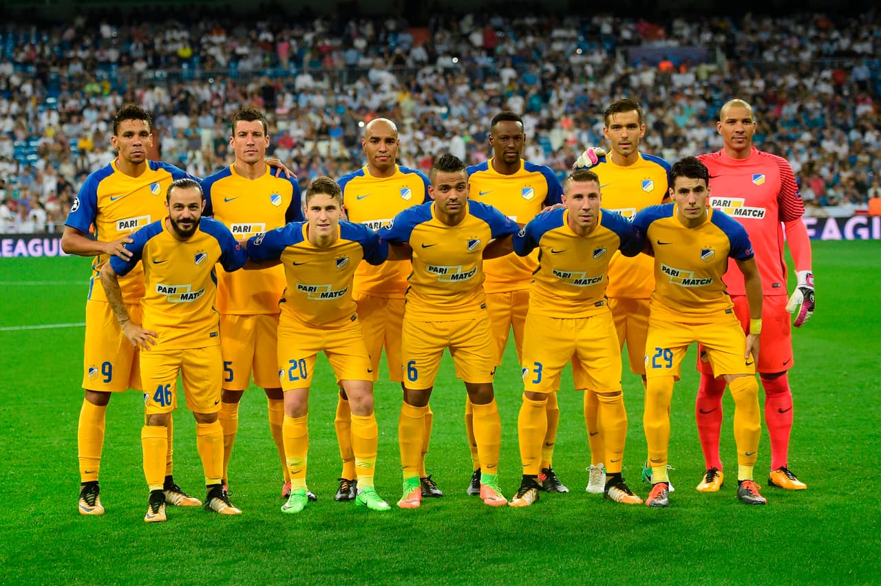 Apoel al final dejó por fuera de los titulares a Gudiño, con un equipo que remaba contra la corriente del campeón vigente.
