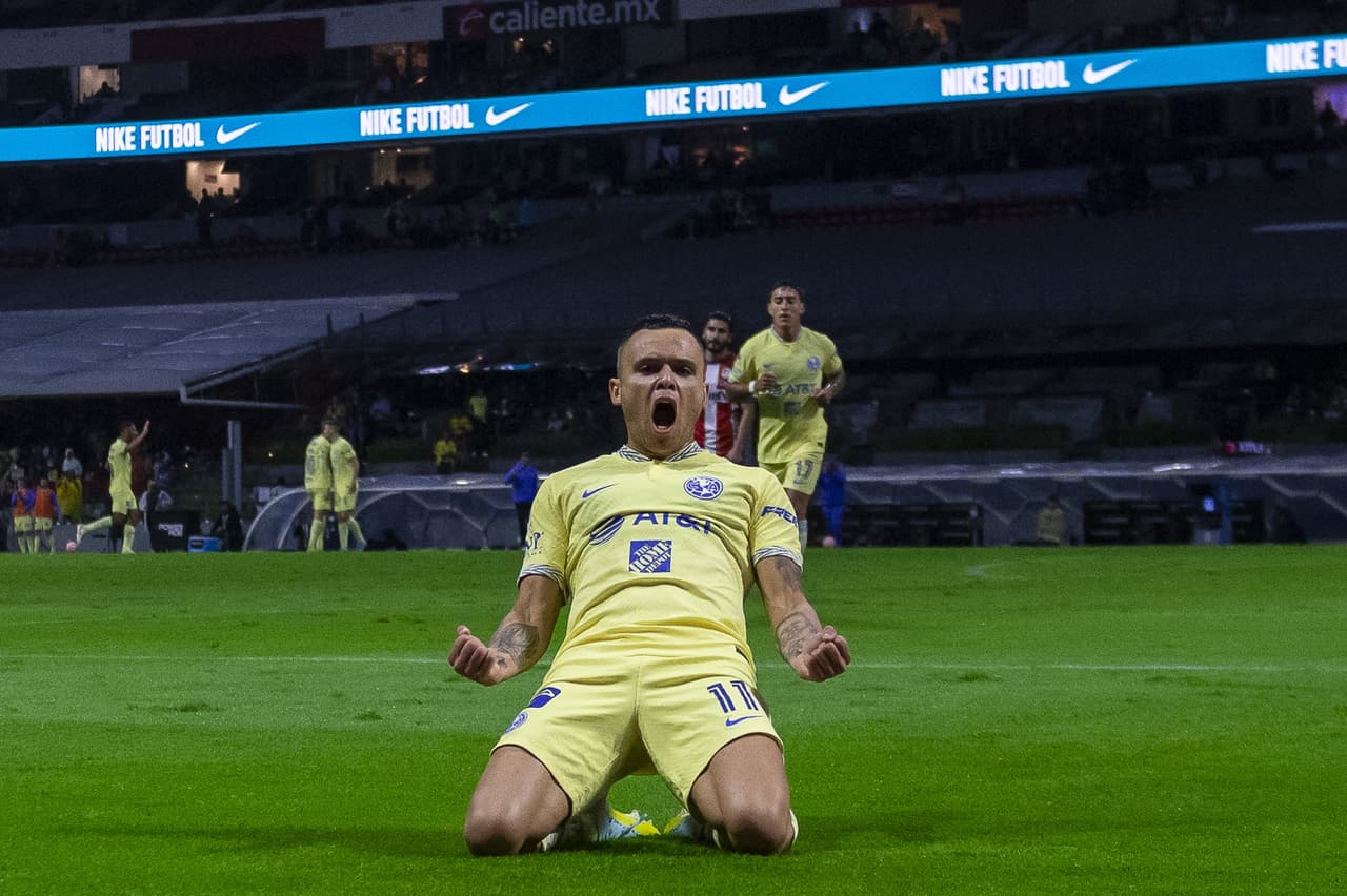 América goleó 3-0 al Atlético de San Luis con goles del ‘Cabecita’ Rodríguez, Diego Valdés y Henry Martín en la Jornada 13 del Apertura 2022.