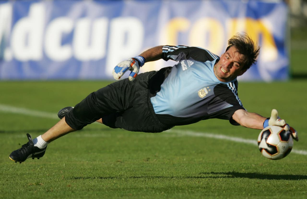 Willy Caballero fue otro guardameta sobrio y discreto que surgió con Boca Juniors y vivió a la sombra del 
<b>'Pato' Abbondanzieri.</b>